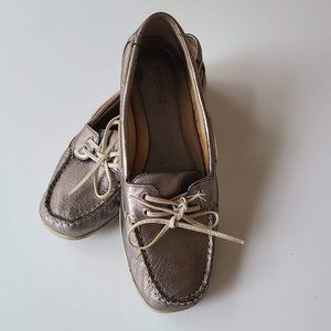 Pewter Size 9 Women's Sperry Shoes